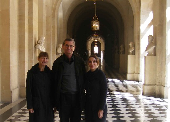 La troupe du Thtre des Ombres au Chteau de Versailles